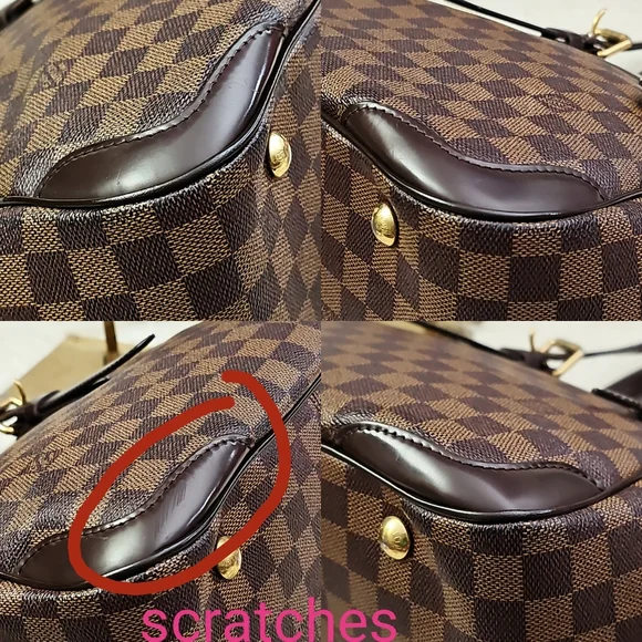 🔥😍Beautiful Condition 🔥 😍 Authentic Louis Vuitton Verona Damier Ebene - Picture 7 of 14
